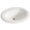 Msi White 21in X 18in Oval Porcelain Overmount Vanity Sink ZOR-PT-SNK-0016 - alternate 10